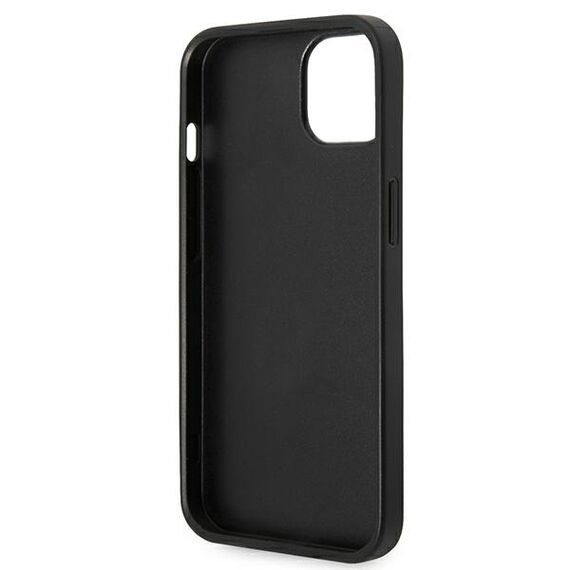 Karl Lagerfeld KLHCP14MSAPKHG iPhone 14 Plus 6,7" srebrny/silver hardcase Saffiano Karl`s Head Patch - Apple Cases - Cases - Techbox