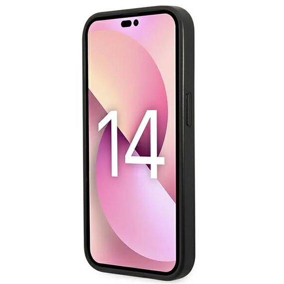 Karl Lagerfeld KLHCP14XSAPCHK iPhone 14 Pro Max 6,7" hardcase czarny/black Saffiano Choupette Head Patch - Apple Cases - Cases - Techbox