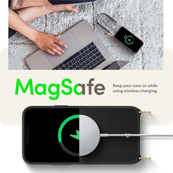 Spigen Cyrill Classic Charm Mag Case with MagSafe for iPhone 14 Plus - Black | Techbox