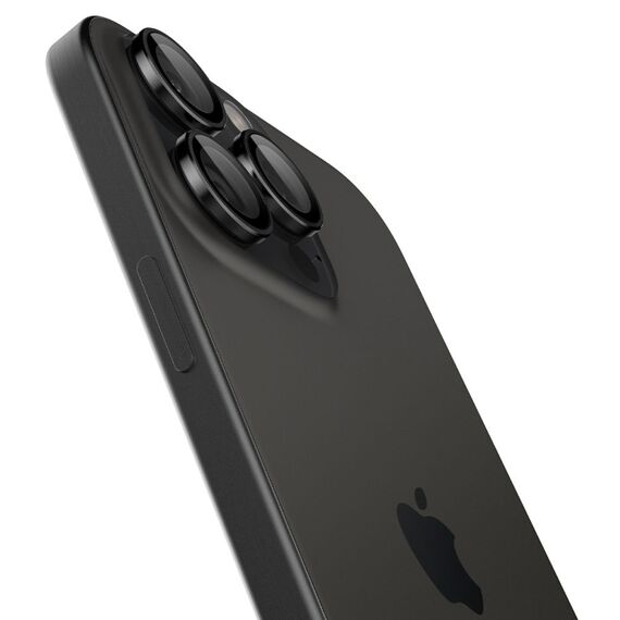 Spigen OPTIK.TR "EZ FIT" CAMERA PROTECTOR 2-PACK IPHONE 14 PRO / 14 PRO MAX BLACK COVER - Apple iPhone - Screen & Camera Protection - Techbox