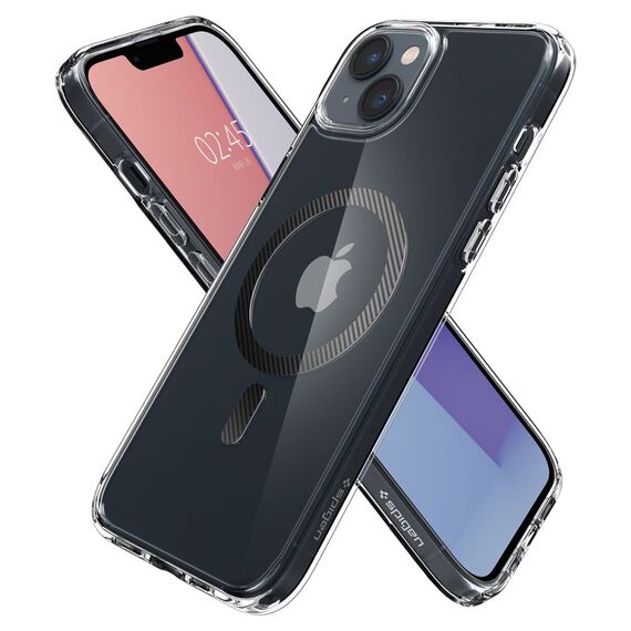 Spigen Ultra Hybrid Mag Case with MagSafe for iPhone 14 Plus - Clear Gray | Techbox