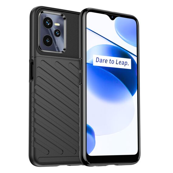 Thunder Case case for Realme C35 silicone armor case black - Uncategorized Cases (2) - Cases - Techbox