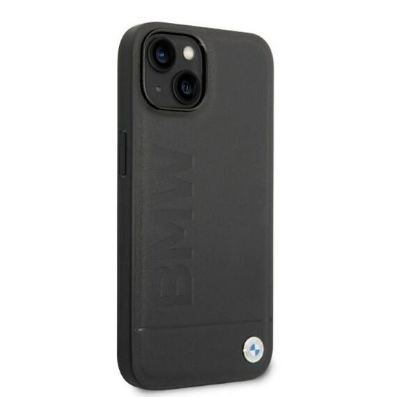 Case BMW BMHMP14SSLLBK iPhone 14 6.1 "black / black hardcase Signature Logo Imprint Magsafe - Apple Cases - Cases - Techbox