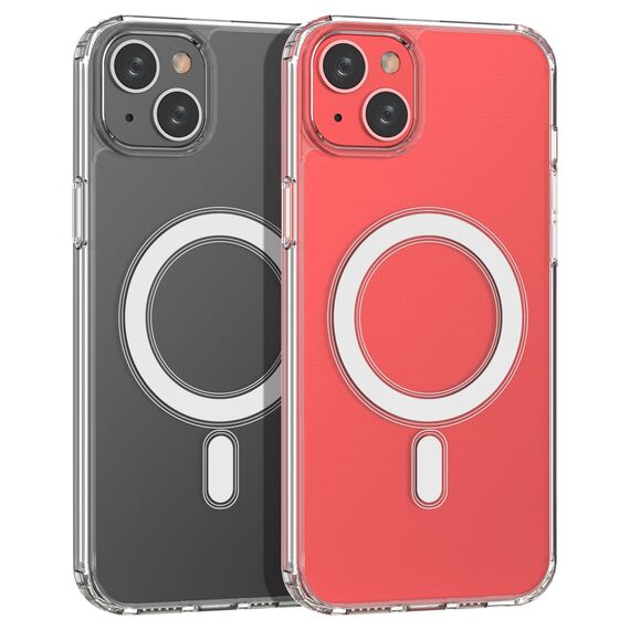 Clear Magnetic Case MagSafe case for iPhone 14 Plus magnetic transparent cover - Apple Cases - Cases - Techbox