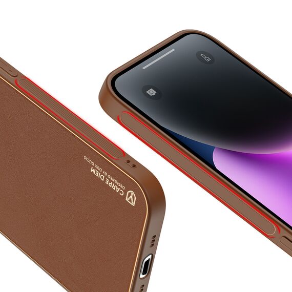 Dux Ducis Yolo Apple iPhone 14 Brown | Techbox