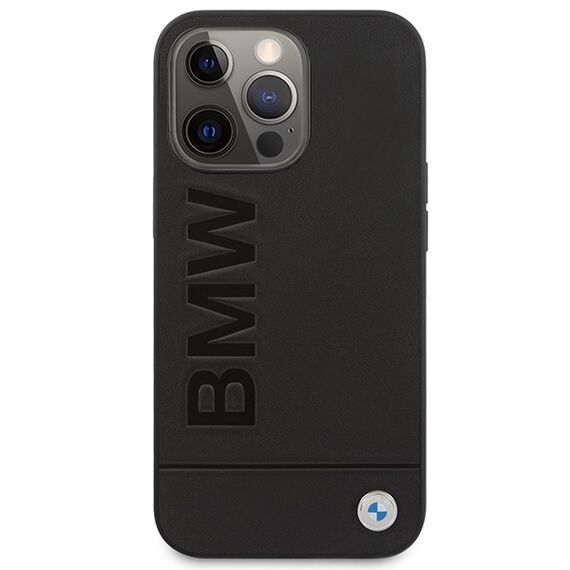 Etui BMW BMHMP14LSLLBK iPhone 14 Pro 6,1" czarny/black hardcase Signature Logo Imprint Magsafe | Techbox