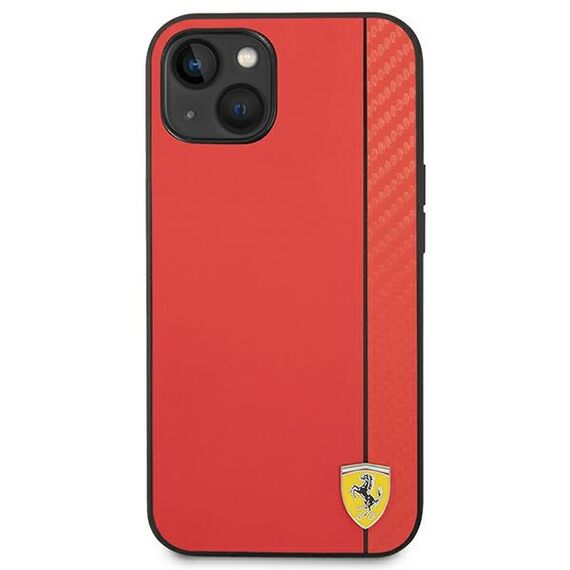 Ferrari FEHCP14MAXRE iPhone 14 Plus 6.7" red/red hardcase Carbon | Techbox