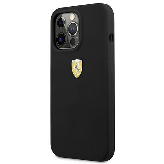 Ferrari FESSIHCP13LBK iPhone 13 Pro / 13 6.1" black/black hardcase Silicone | Techbox