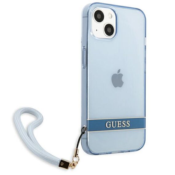 Guess GUHCP13MHTSGSB iPhone 13 6.1 "blue / blue hardcase Translucent Stap | Techbox