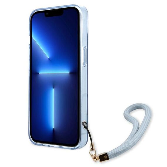 Guess GUHCP13MHTSGSB iPhone 13 6.1 "blue / blue hardcase Translucent Stap | Techbox