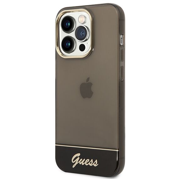 Guess GUHCP14LHGCOK iPhone 14 Pro 6.1 "black / black hardcase Translucent | Techbox