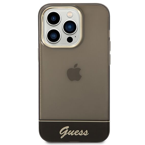 Guess GUHCP14LHGCOK iPhone 14 Pro 6.1 "black / black hardcase Translucent | Techbox