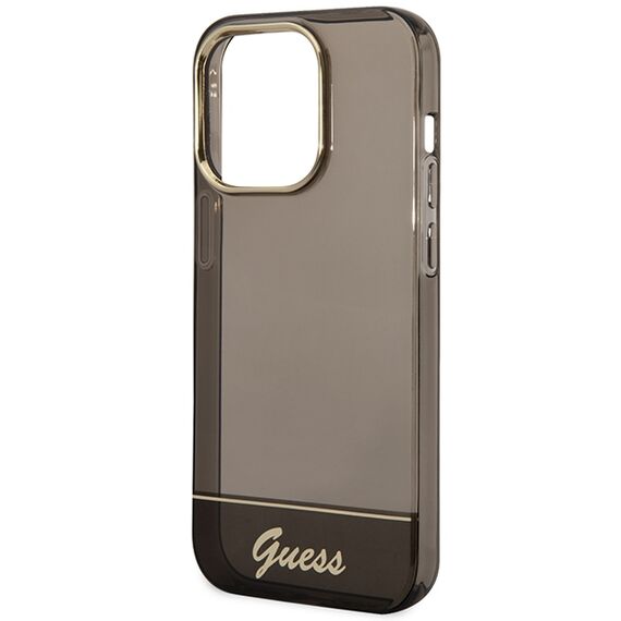 Guess GUHCP14LHGCOK iPhone 14 Pro 6.1 "black / black hardcase Translucent | Techbox