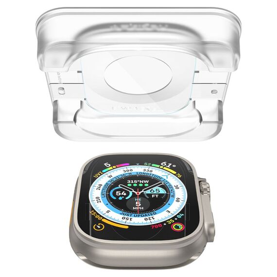 SZKŁO HARTOWANE SPIGEN GLAS.TR ”EZ FIT” 2-PACK APPLE WATCH ULTRA (49 MM) CLEAR - Accessories - Smartwatches & Accessories - Techbox