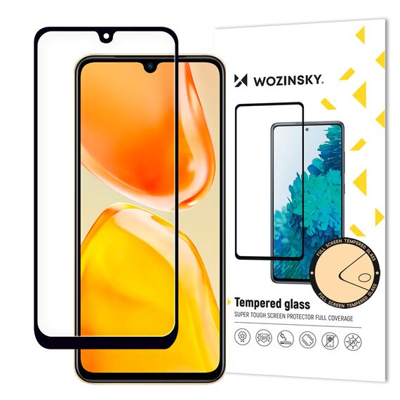 Wozinsky Full Glue Tempered Glass Vivo X80 Lite / V25 Full Screen with Frame black (case friendly) | Techbox