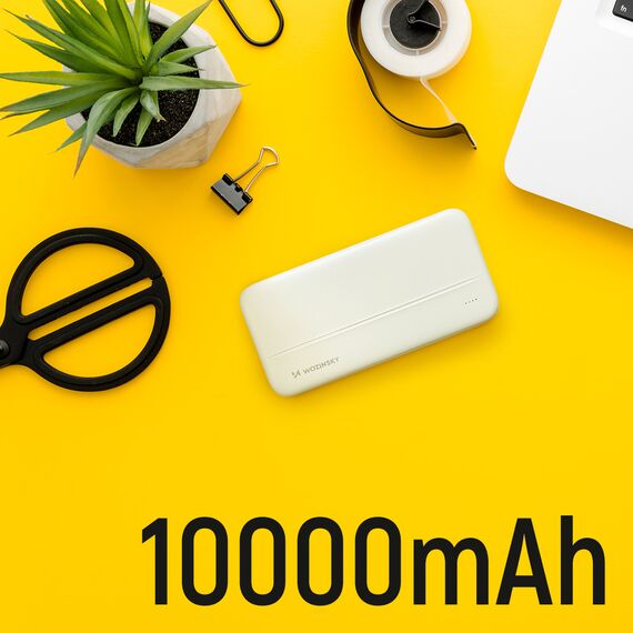 Wozinsky powerbank 10000mAh 2 x USB white (WPBWE1) - Powerbanks - Smartphone Chargers - Techbox