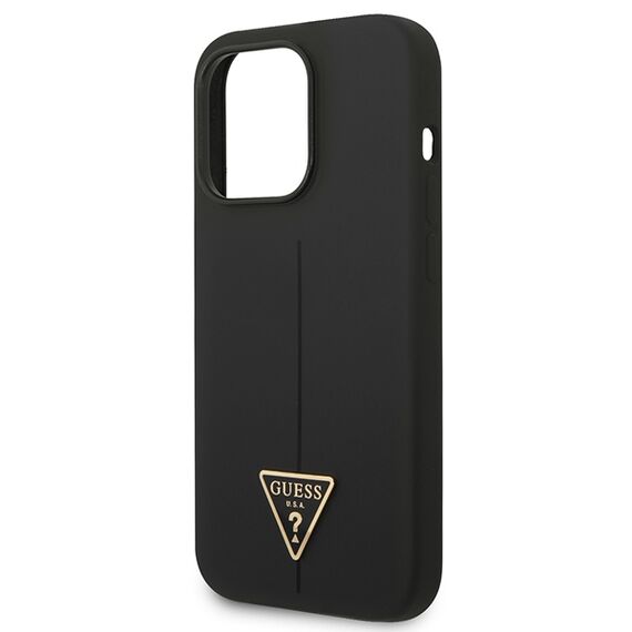 Guess GUHCP14LSLTGK iPhone 14 Pro 6.1" black/black hardcase Silicone Triangle - Uncategorized Cases (2) - Cases - Techbox