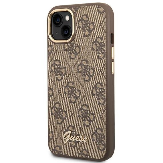 Guess GUHCP14MHG4SHW iPhone 14 Plus 6.7 "brown / brown hard case 4G Vintage Gold Logo | Techbox