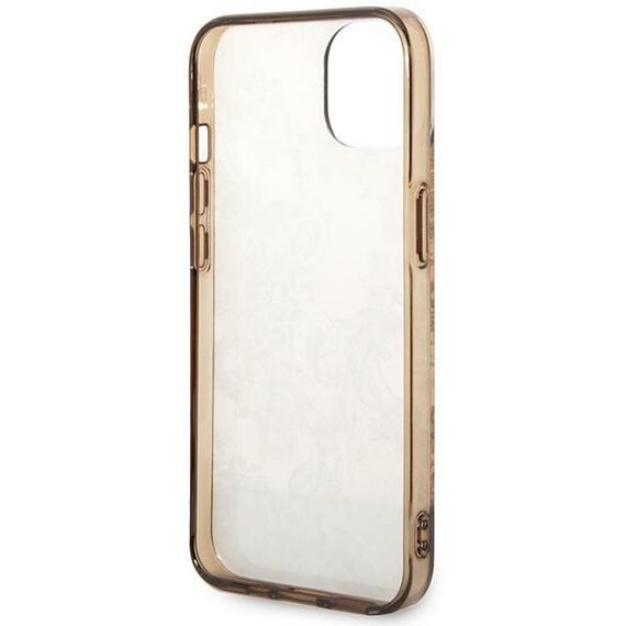 Guess GUHCP14MHGPLHC iPhone 14 Plus 6.7" ocher hardcase Porcelain Collection - Apple Cases - Cases - Techbox