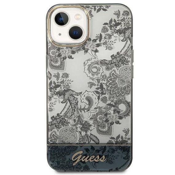 Guess GUHCP14MHGPLHG iPhone 14 Plus 6,7" szary/grey hardcase Porcelain Collection - Apple Cases - Cases - Techbox