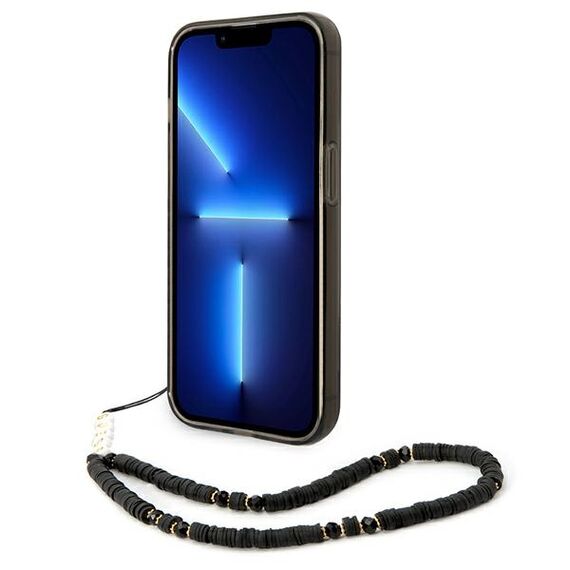 Guess GUHCP14XHGCOHK iPhone 14 Pro Max 6,7 "black / black hardcase Translucent Pearl Strap - Apple Cases - Cases - Techbox