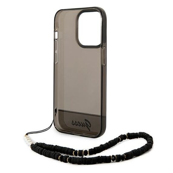 Guess GUHCP14XHGCOHK iPhone 14 Pro Max 6,7 "black / black hardcase Translucent Pearl Strap - Apple Cases - Cases - Techbox