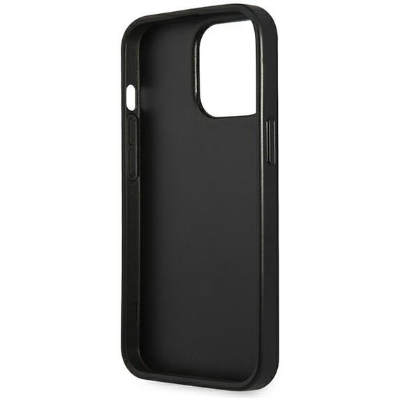 Guess GUHCP14XPSATLG iPhone 14 Pro Max 6.7 "silver / silver hardcase SaffianoTriangle Logo - Apple Cases - Cases - Techbox