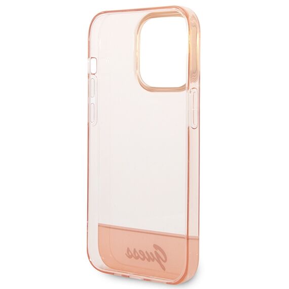 Guess Translucent iPhone 14 Pro Max 6.7" Case - Pink | Techbox