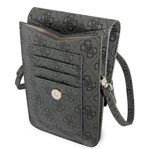 Guess Handbag GUWBP4TMGR black / black 4G Triangle | Techbox