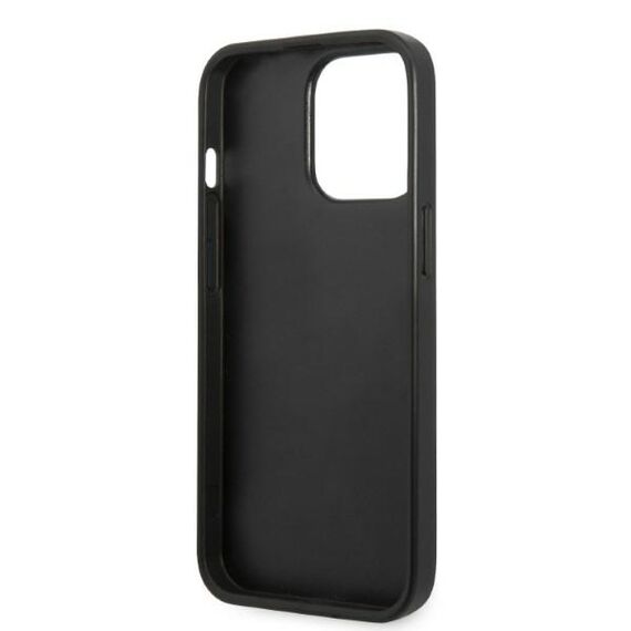 Karl Lagerfeld KLHCP13XMNMP1K iPhone 13 Pro Max 6,7" hardcase czarny/black Monogram Plaque - Apple Cases - Cases - Techbox