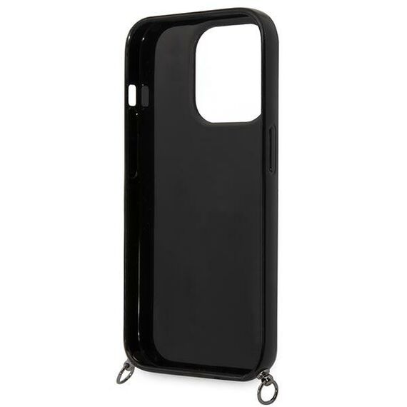 Karl Lagerfeld KLHCP14LSTSTP iPhone 14 Pro 6,1" hardcase różowy/pink Color Stripes Strap - Apple Cases - Cases - Techbox