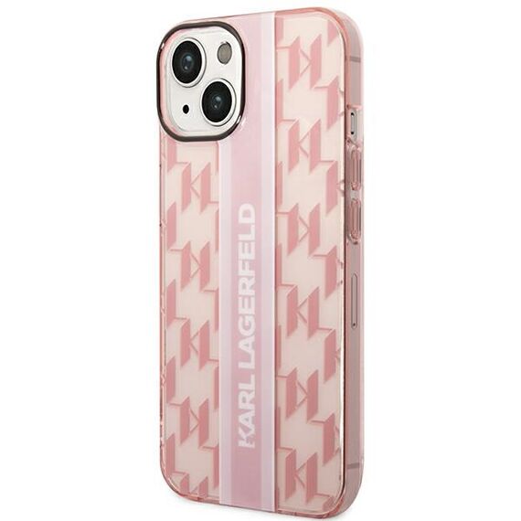 Karl Lagerfeld KLHCP14MHKLSPCP iPhone 14 Plus 6,7" hardcase rÃ³Å¼owy/pink Mono Vertical Stripe - Apple Cases - Cases - Techbox
