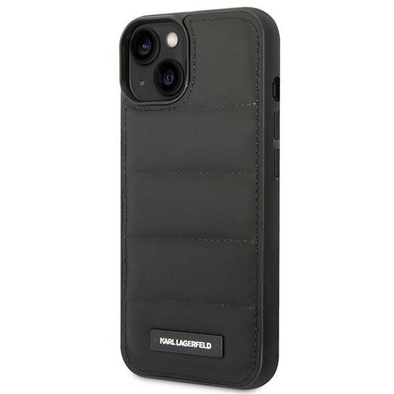 Karl Lagerfeld KLHCP14MPSQAK iPhone 14 Plus 6,7" hardcase czarny/black Puffy Elongated Logo - Apple Cases - Cases - Techbox