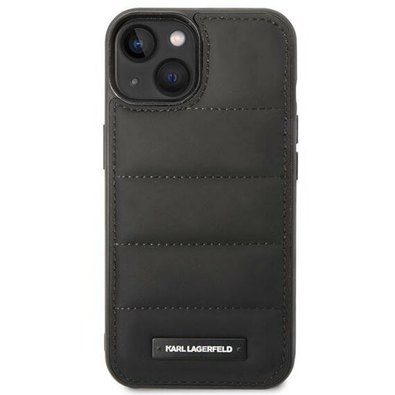 Karl Lagerfeld KLHCP14MPSQAK iPhone 14 Plus 6,7" hardcase czarny/black Puffy Elongated Logo - Apple Cases - Cases - Techbox