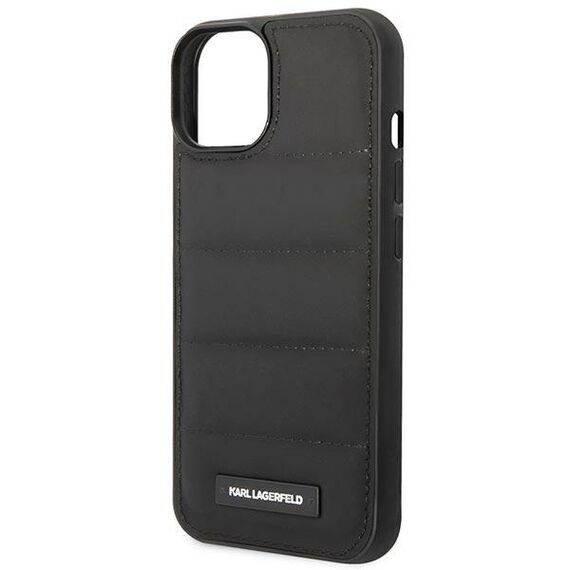 Karl Lagerfeld KLHCP14MPSQAK iPhone 14 Plus 6,7" hardcase czarny/black Puffy Elongated Logo - Apple Cases - Cases - Techbox