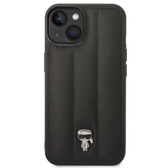Karl Lagerfeld KLHCP14MPSQPK iPhone 14 Plus 6,7" hardcase czarny/black Puffy Ikonik Pin | Techbox