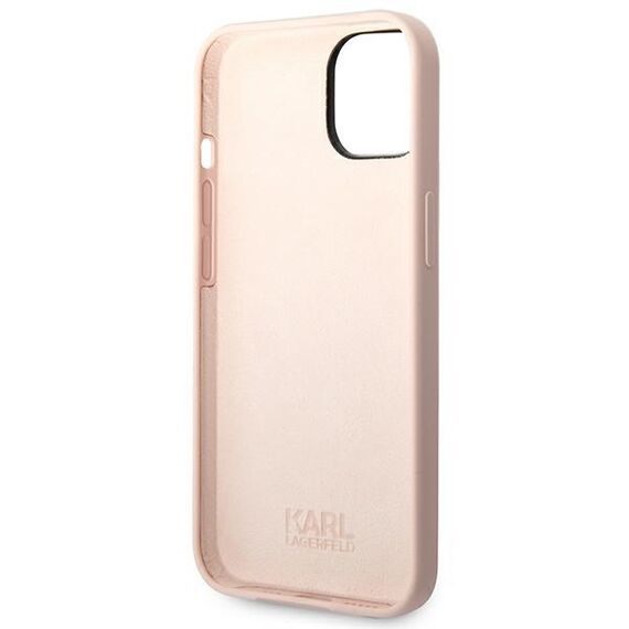 Karl Lagerfeld KLHCP14MSLCTPI iPhone 14 Plus 6,7" hardcase jasnorÃ³Å¼owy/light pink Silicone Choupette Body - Apple Cases - Cases - Techbox