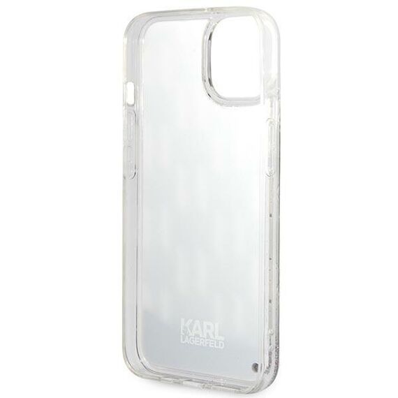 Karl Lagerfeld KLHCP14SLMNMK iPhone 14 6,1" hardcase czarny/black Liquid Glitter Monogram - Apple Cases - Cases - Techbox