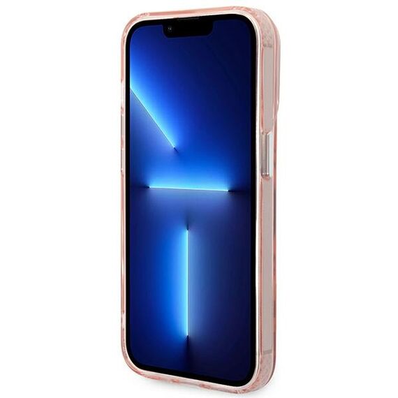 Karl Lagerfeld KLHMP14XHKCP iPhone 14 Pro Max 6.7 "hardcase pink / pink Karl &amp; Choupette Aluminum Magsafe - Apple Cases - Cases - Techbox