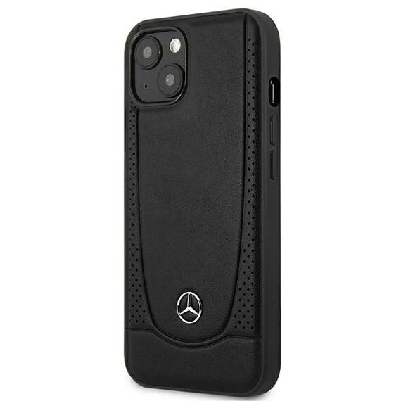 Mercedes MEHCP14MARMBK iPhone 14 Plus 6.7 "black / black hardcase Leather Urban - Apple Cases - Cases - Techbox