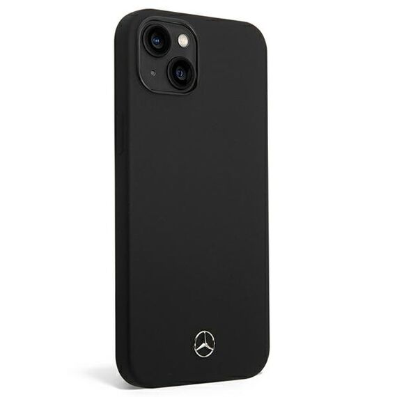 Mercedes Silicone Line MagSafe case for iPhone 14 Plus - black | Techbox