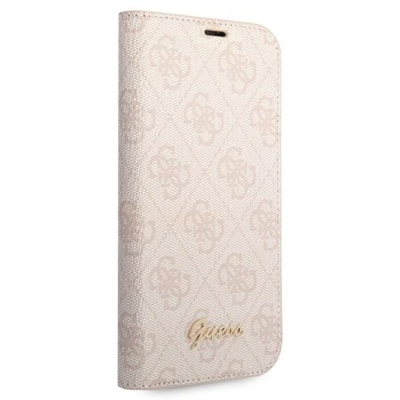 Guess GUBKP14SHG4SHP iPhone 14 6.1 "pink / pink book 4G Vintage Gold Logo | Techbox