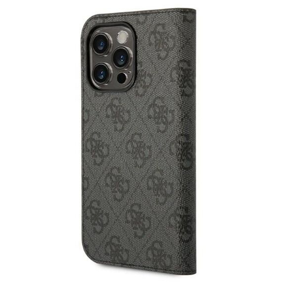 Guess GUBKP14XHG4SHK iPhone 14 Pro Max 6.7 "black / black book 4G Vintage Gold Logo - Apple Cases - Cases - Techbox