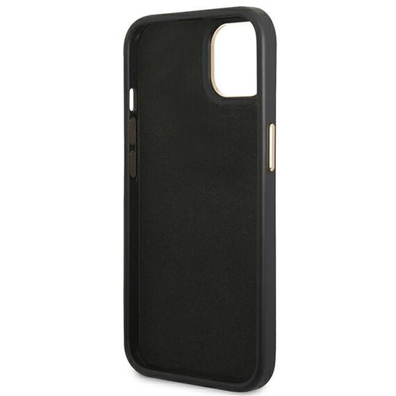 Guess GUHCP14SHG4SHK iPhone 14 6.1 "black / black hard case 4G Vintage Gold Logo | Techbox