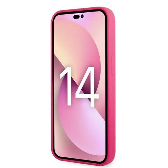 Karl Lagerfeld KLHCP14MSRSGRCF iPhone 14 Plus 6.7 "hardcase pink / pink Silicone RSG | Techbox