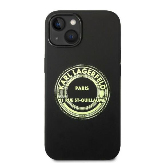 Karl Lagerfeld KLHCP14MSRSGRCK iPhone 14 Plus 6.7 "hardcase black / black Silicone RSG | Techbox