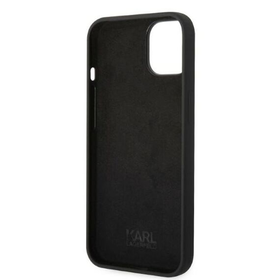 Karl Lagerfeld KLHCP14MSRSGRCK iPhone 14 Plus 6.7 "hardcase black / black Silicone RSG | Techbox