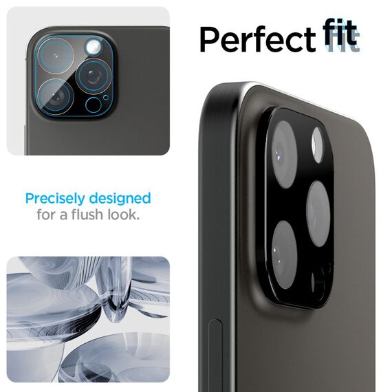 Spigen Optik. TR Camera Protector Camera tempered glass (2 pcs) iPhone 14 Pro / 14 Pro Max black - Apple iPhone - Screen & Camera Protection - Techbox