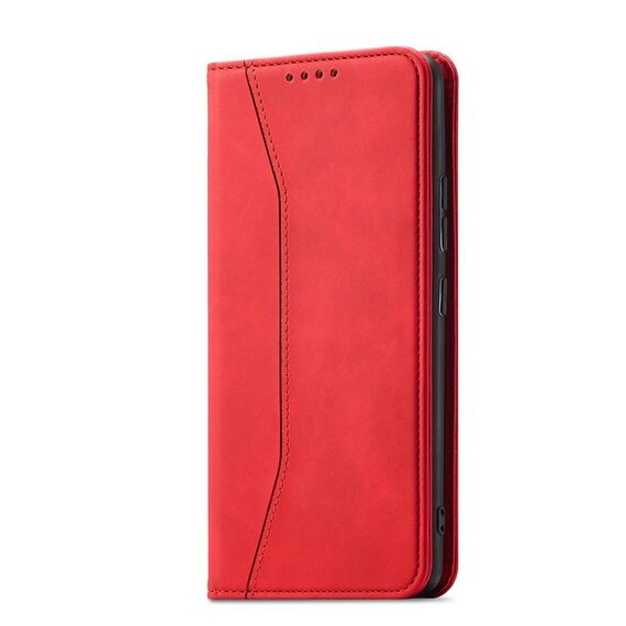 Magnet Fancy Case for Samsung Galaxy S23+ flip cover wallet stand red - Samsung Cases - Cases - Techbox