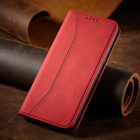 Magnet Fancy Case for Samsung Galaxy S23+ flip cover wallet stand red - Samsung Cases - Cases - Techbox